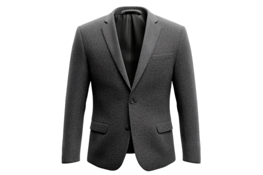 Stylish gray blazer for formal occasions