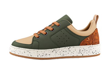 Earthy toned stylish sneakers