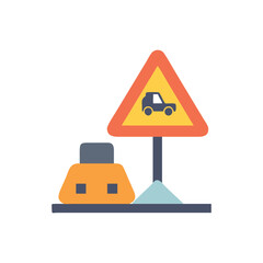  Creative Road Construction Illustration for Marketing Use