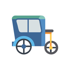  Creative Rickshaw Illustration for Marketing Use