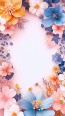 立体フラワーフレーム