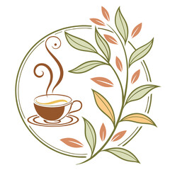 Tea company logo design