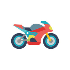 Distinctive Racing Motorcycle Icon for Promotions