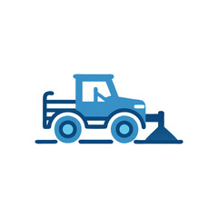  Functional Plowing Tractor Icon for Agriculture Themes