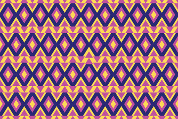 seamless geometric pattern with triangles