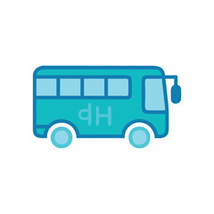  Hydrogen Bus Icon for Clean Transport