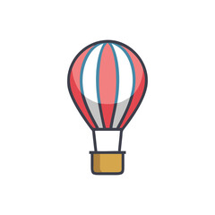  Hot Air Balloon Icon for Eco-Friendly Tourism
