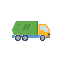  Garbage Truck Icon for Urban Cleaning