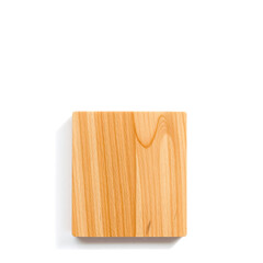 Fototapeta premium piece of light brown wood with visible grain.