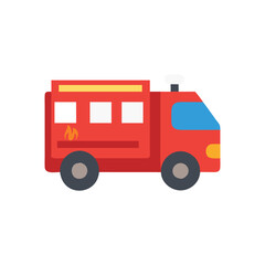  Fire Truck Icon for Emergency Services