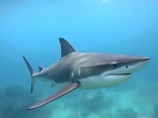 Small Fish with Ambitions of a Big Shark - Business Concept