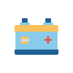  Car Battery Icon for Automotive Services
