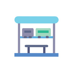  Bus Stop Icon for Public Transit