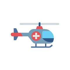  Air Ambulance Vector Icon Illustration