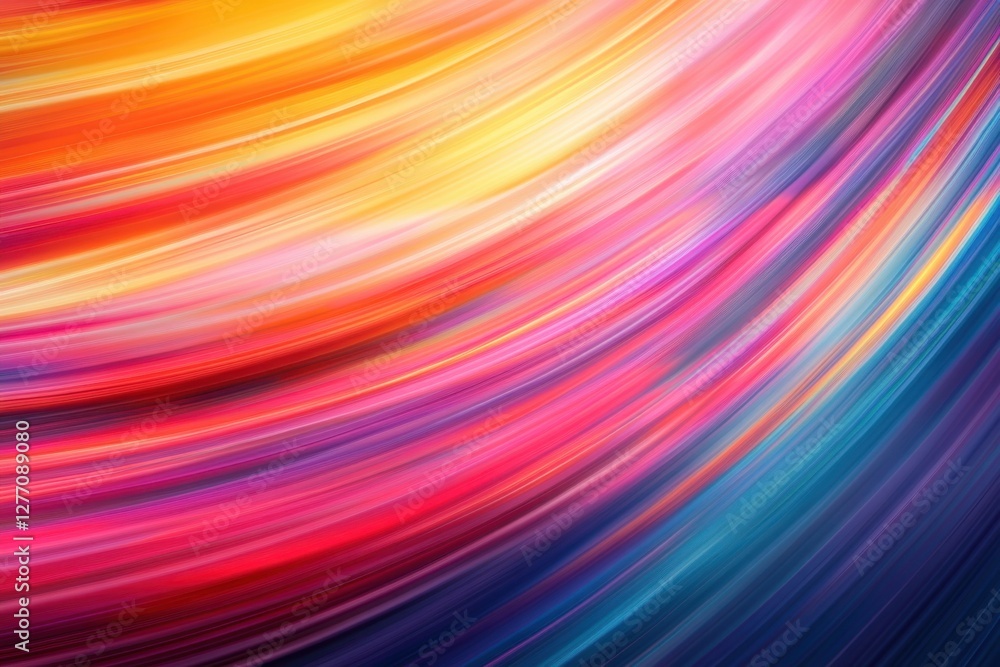 Poster vibrant swirls of color create a dynamic and lively abstract pattern