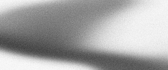 Grainy grayscale background, black and white noise texture monochrome abstract banner, header poster backdrop design