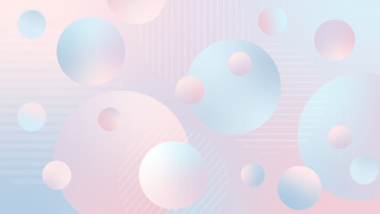 Pink and blue abstract gradient vector background