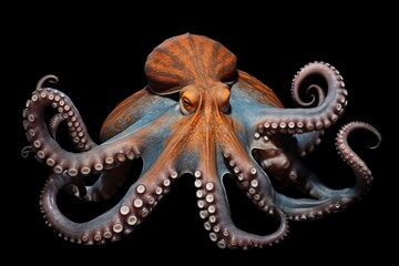 Obraz premium Octopus animal invertebrate cephalopod.
