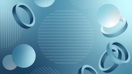 Blue abstract gradient vector background