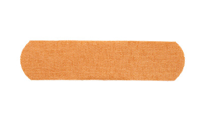 adhesive bandage on transparent background