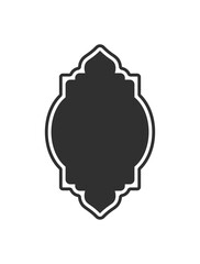 Obraz premium This is an elegant and intricate Islamic vector shape that beautifully features a window or door arch design, making it an ideal choice for Ramadan themes and mosque architectural designs