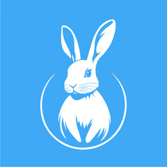 Fototapeta premium Easter Bunny Illustration. Hare. Rabbit.