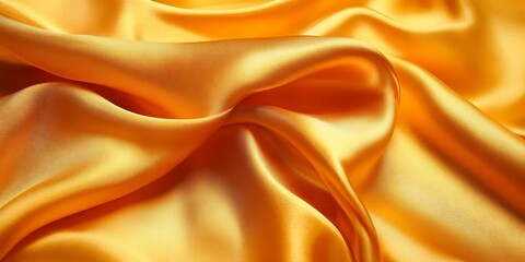 Obraz premium Golden Silk Fabric Texture