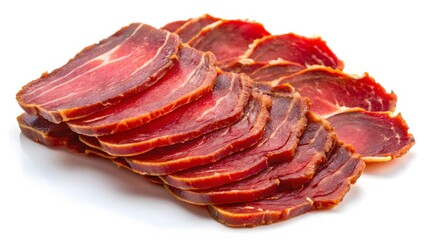 Obraz premium Sliced Dried Meat