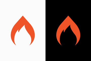 Fire Vector Logo Premium