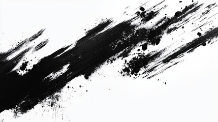 Glitch Distorted Layers: Glitch distorted grungy isolated layers design element for social media or flyers,