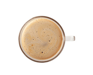 Hot Chocolate Cup, Cacao Mug, Cocoa Beverage, Christmas Drink Glass with Foam, Healthy Breakfast