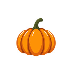 Beautiful Cartoon Pumpkin - Vector Element