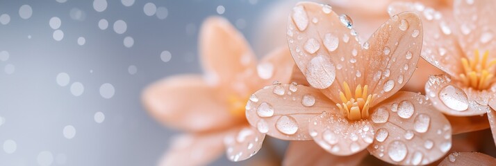 Mocha mousse dark color flower with water droplets on petals, trend mocha mousse , flower, droplets, water, nature, plant, fresh, close-up, beauty, botanical, dew