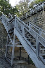 CASTILLO DE CASTELNAUD. FRANCIA. EUROPA. 