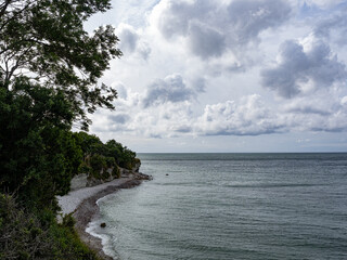 Photograph of the Visby coast on the island of Gotland, Sweden