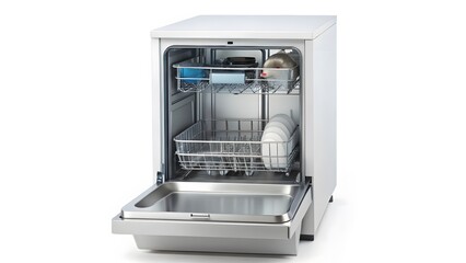 Compact Dishwasher Interior View