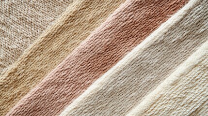 Close-up of a fabric texture. the fabric appears to be made of a soft, textured material with a subtle sheen.