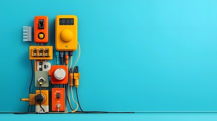 Modular Power Outlet System with Interchangeable Plug Panels for Global Electrical Connectivity