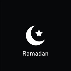 Simple Ramadhan Icon for Festive and Religious Designs