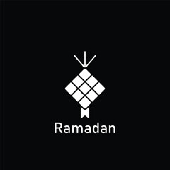 Simple Ramadhan Icon for Festive and Religious Designs