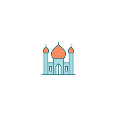 Simple Ramadhan Icon for Festive and Religious Designs