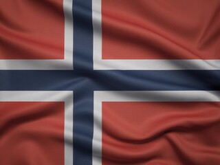Norway national flag background.   © ai tekno koncept