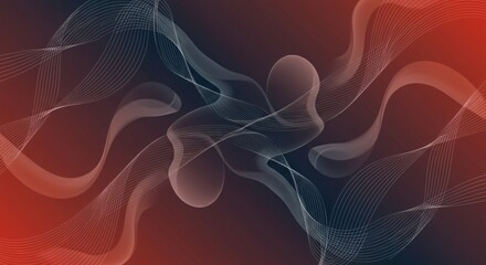 Abstract colorful gradient patterns with fluid shapes and smooth lines