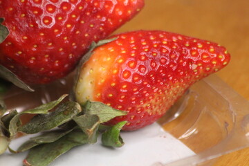 Fresh Strawberries Close-up