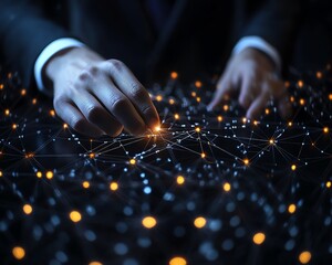 Legal system connected in network, lawyer in suit with justice concepts, law firm tools, professional ethical principles, modern legal technology, legal services visualization