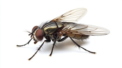 Fly Isolated on White Background