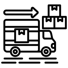 Cargo Truck Icon