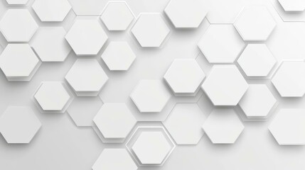 Fototapeta premium Discover an abstract hexagon design featuring modern tech patterns that enriches any visual project.