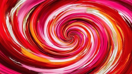 abstract background with red spiral