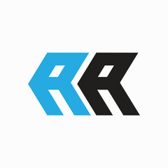 letter logo or with elegant dynamic style for company